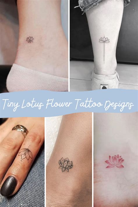 Best Small Flower Tattoo Designs To Try .